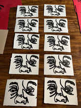 Load image into Gallery viewer, Glimpse #1 Linocut Print
