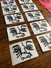 Load image into Gallery viewer, Glimpse #1 Linocut Print
