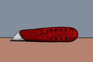 NO. 299 Utility Knife (Digital Print)