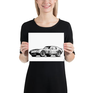 CSX2287 SHELBY DAYTONA COBRA COUPE | POSTER PRINTS