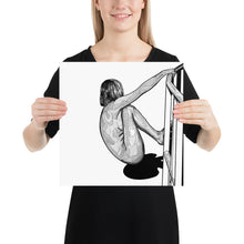 Load image into Gallery viewer, HANGING ON FIGURE STUDY | POSTER PRINTS
