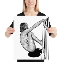 Load image into Gallery viewer, HANGING ON FIGURE STUDY | POSTER PRINTS
