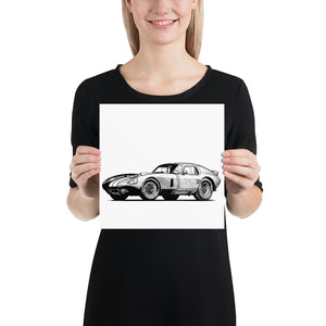 CSX2287 SHELBY DAYTONA COBRA COUPE | POSTER PRINTS