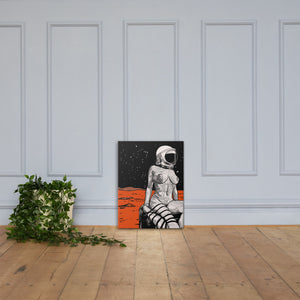 MARS SPACEGIRL | CANVAS PRINT