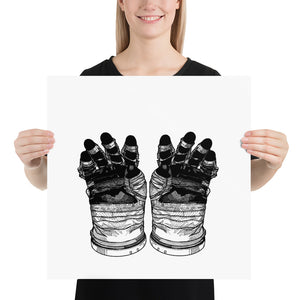 SOKOL KV2 SPACESUIT GLOVES | POSTER PRINTS