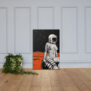 MARS SPACEGIRL | CANVAS PRINT