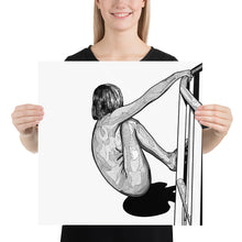 Load image into Gallery viewer, HANGING ON FIGURE STUDY | POSTER PRINTS
