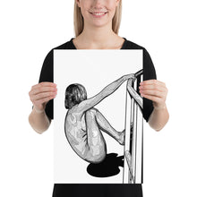 Load image into Gallery viewer, HANGING ON FIGURE STUDY | POSTER PRINTS
