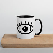 Load image into Gallery viewer, EYE COLOR MUG (Black Logo)
