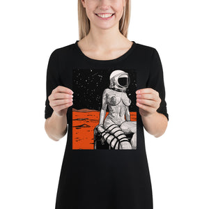 MARS SPACEGIRL | POSTER PRINTS