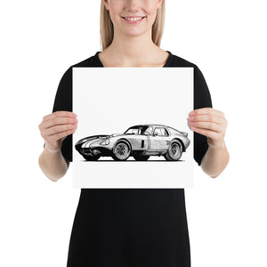 CSX2287 SHELBY DAYTONA COBRA COUPE | POSTER PRINTS