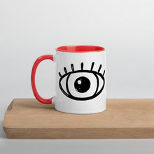 Load image into Gallery viewer, EYE COLOR MUG (Black Logo)
