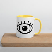 Load image into Gallery viewer, EYE COLOR MUG (Black Logo)
