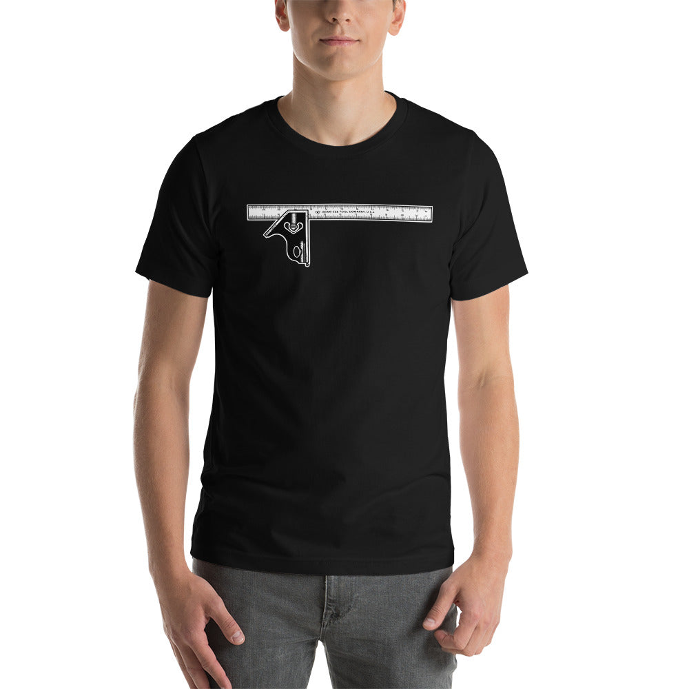 TRI-SQUARE T-SHIRT (UNISEX)